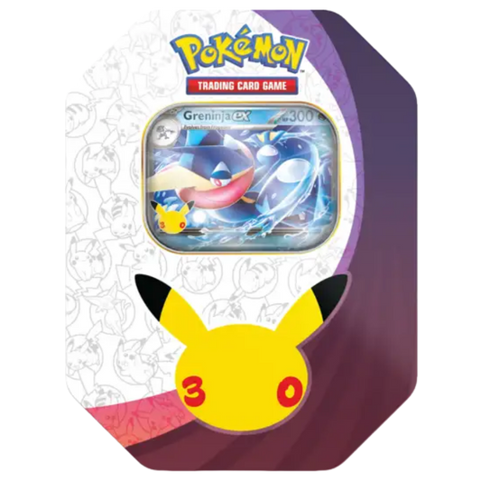 30th Anniversary Greninja ex Tin Rip & Ship